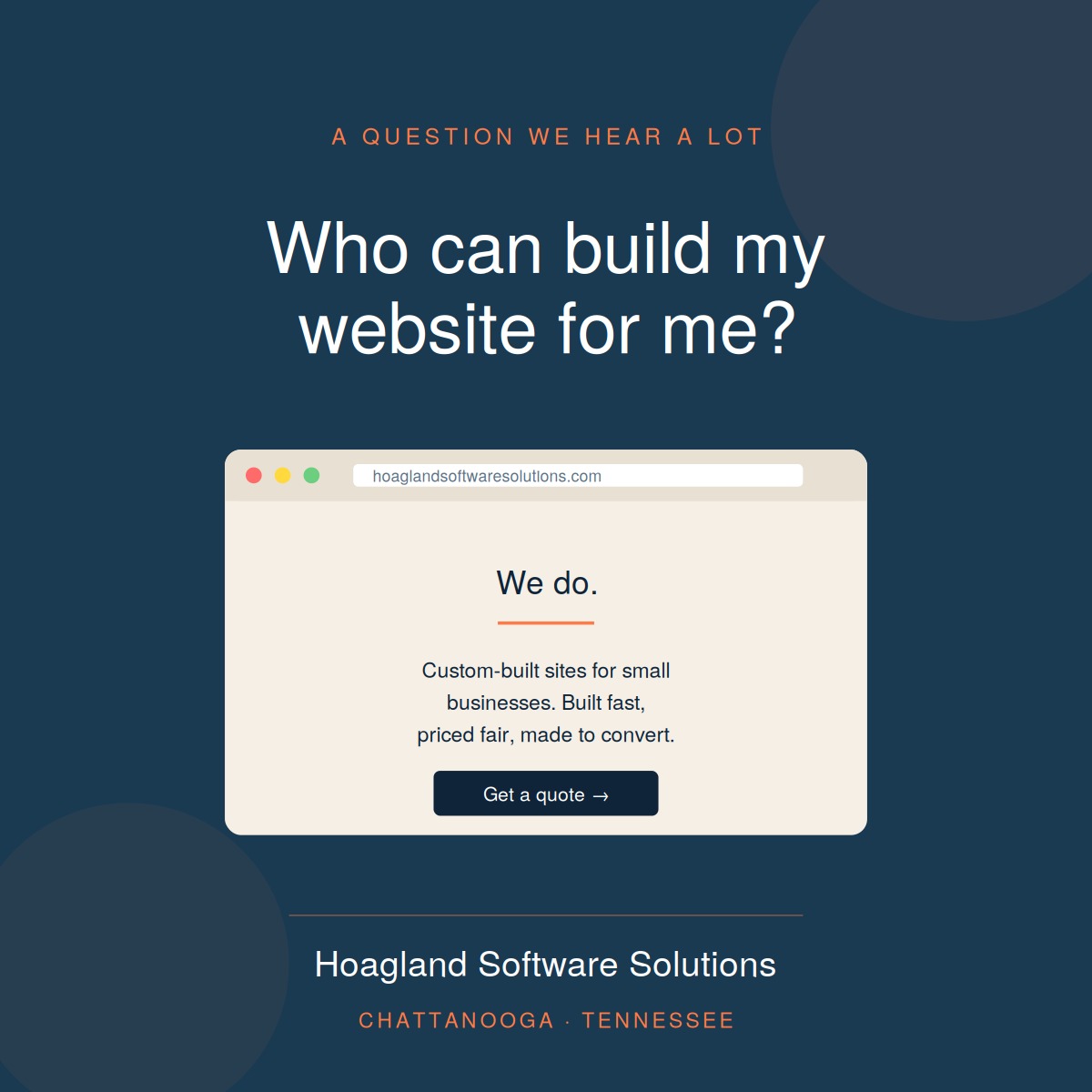 Who Can Build My Website for Me? A Practical Guide for Small Business Owners